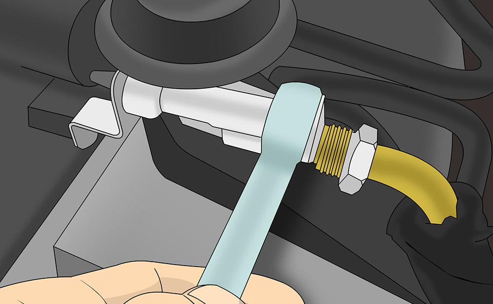 Comment remplacer un tube de recirculation des gaz d'échappement (RGE) ?