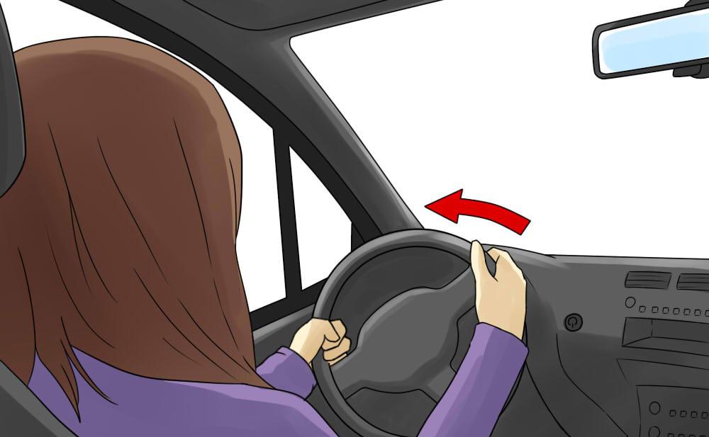 Méthode 1 sur 2 : Contrôle des rotules en conduisant le véhicule