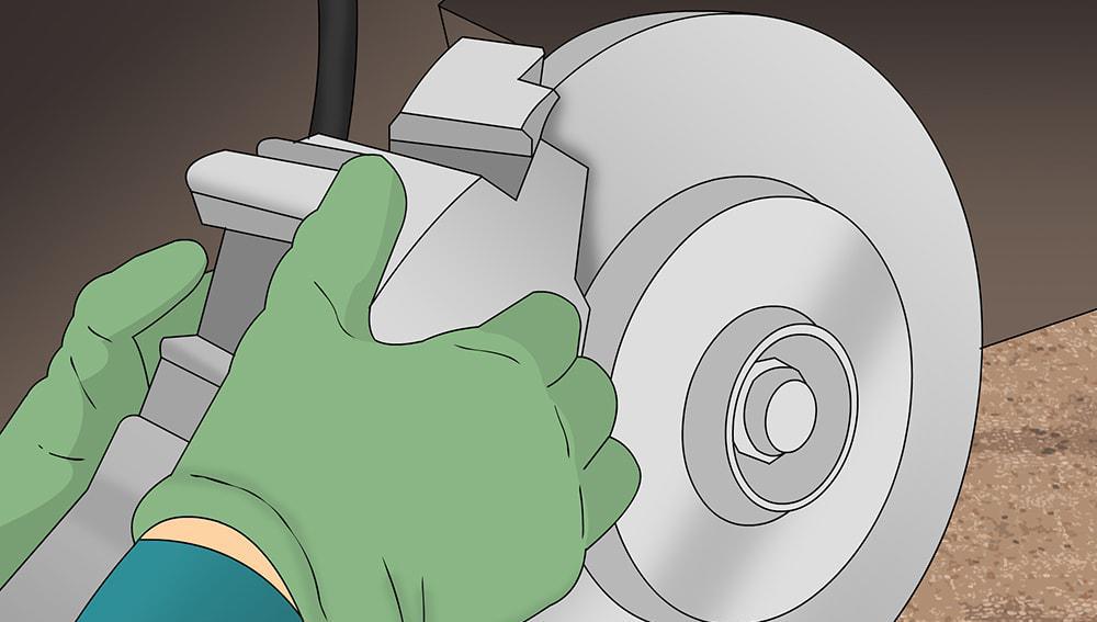 Partie 1 de 1 : Installation des plaquettes de frein