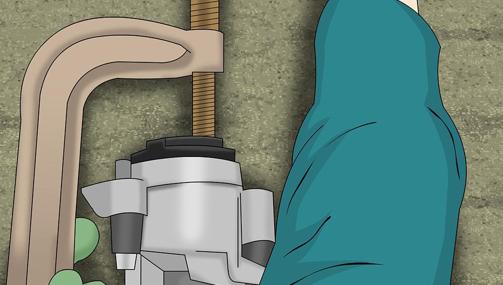 Partie 1 de 1 : Installation des plaquettes de frein