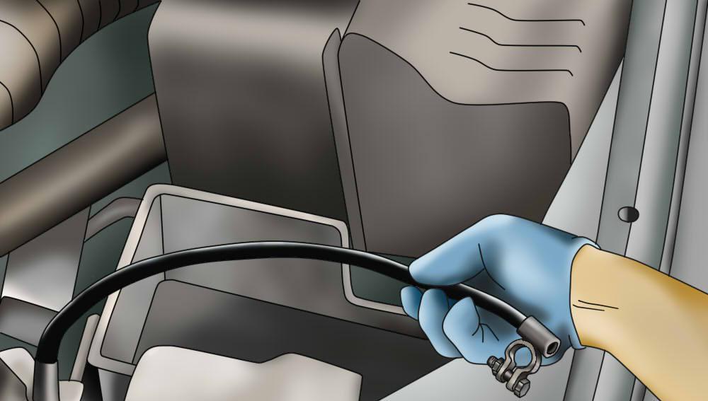 Partie 1 de 1 : Remplacement des câbles de batterie