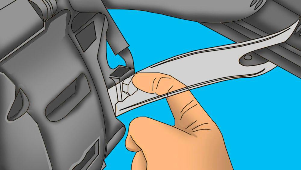 Partie 1 de 4 : retirer l'ancien étrier