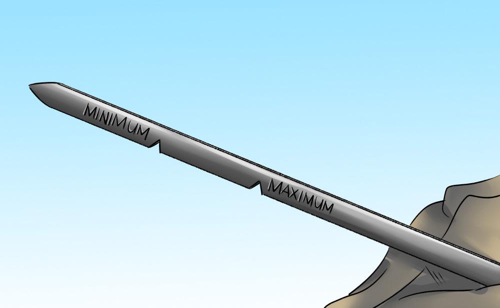 Partie 2 de 3 : Vérifier le niveau d'huile