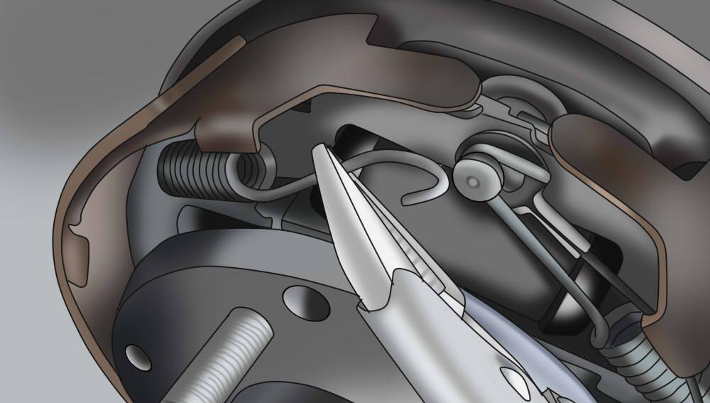 Partie 2 de 4 : Enlever les sabots de frein