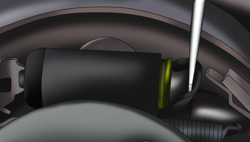 Partie 2 de 4 : Enlever les sabots de frein