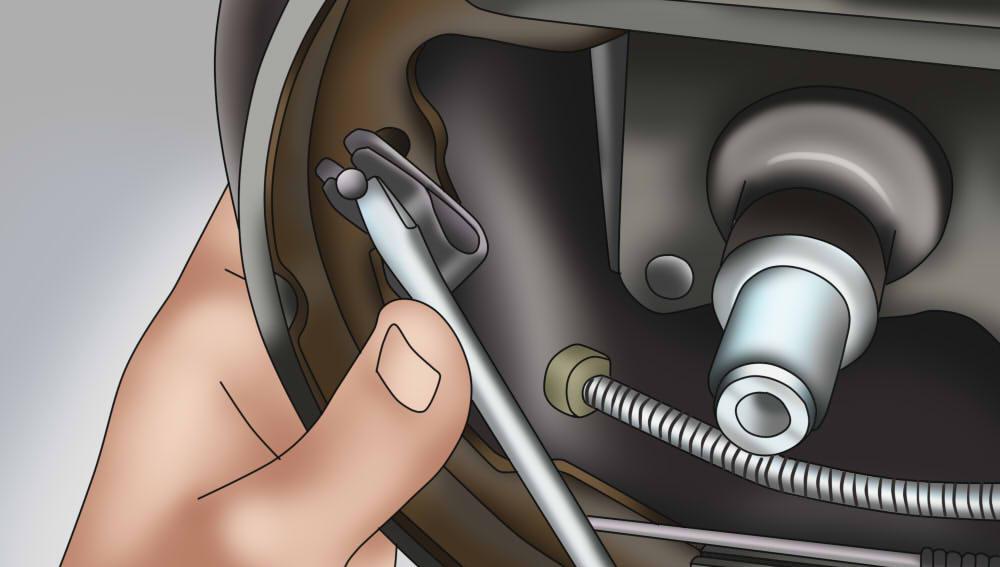 Partie 2 de 4 : Enlever les sabots de frein