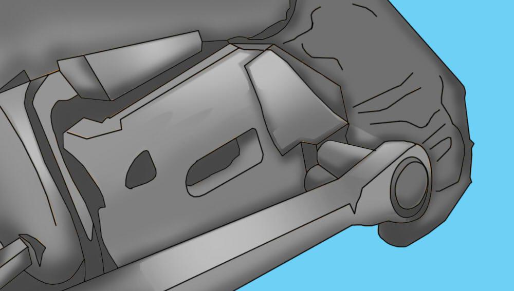 Partie 3 de 4 : Transfert de la conduite de frein vers le nouvel étrier