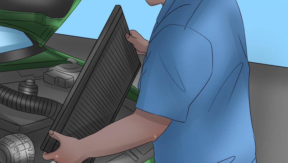 Partie 3 sur 9 : Préparer le moteur pour la dépose.