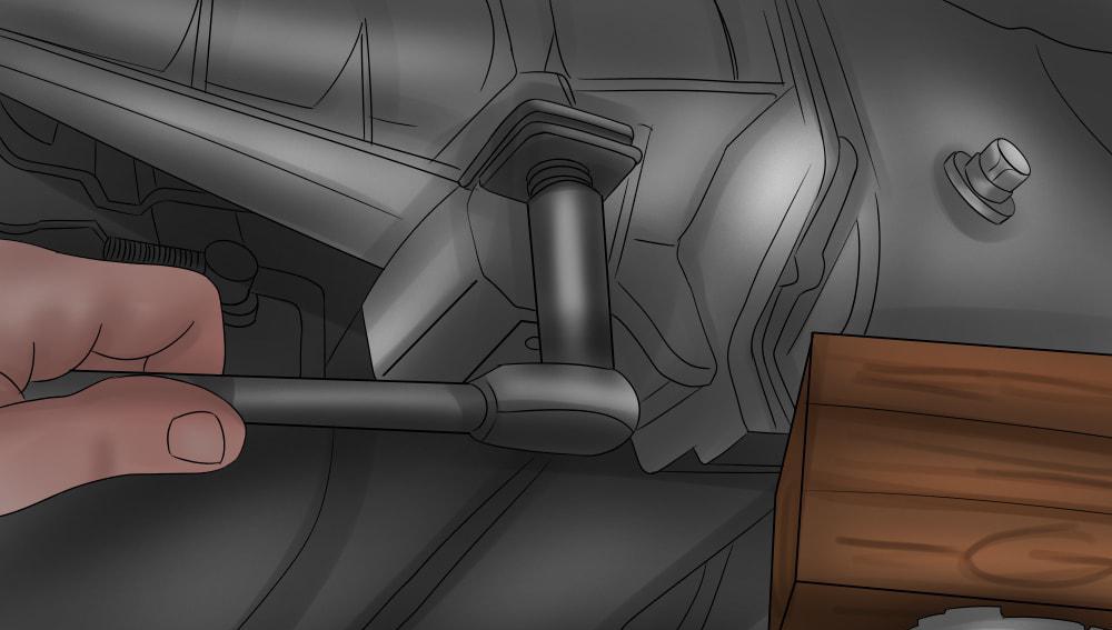 Partie 3 sur 9 : Préparer le moteur pour la dépose.