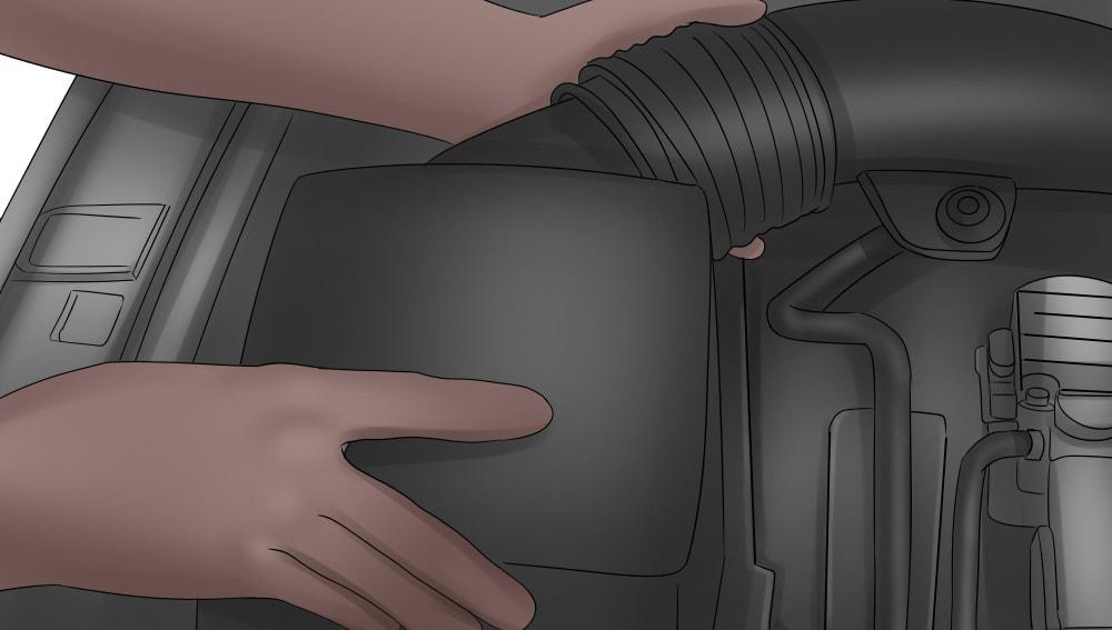 Partie 3 sur 9 : Préparer le moteur pour la dépose.