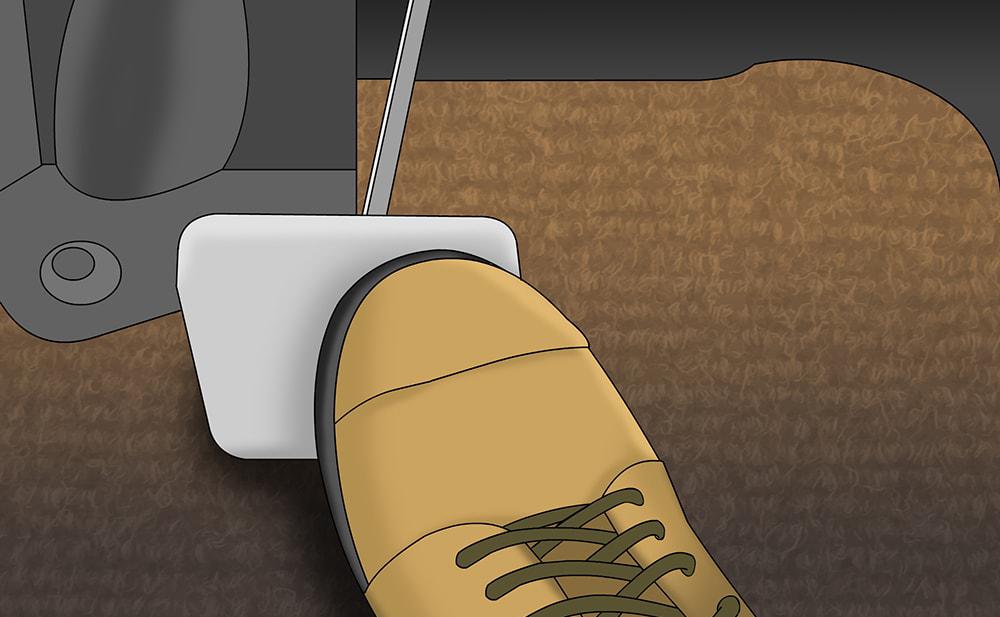 Partie 4 de 5 : Test du dispositif de réglage du câble d'embrayage assemblé