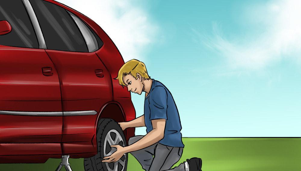 Partie 4 sur 4 : Installation des tambours de frein et remplacement de la roue