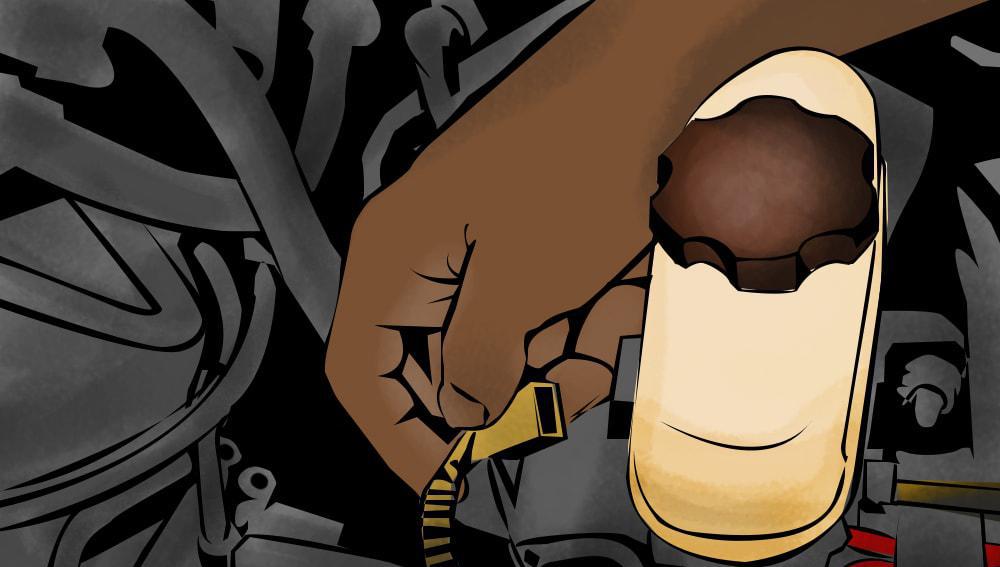 Partie 4 sur 4 : Remplacer un maître-cylindre de frein qui fuit