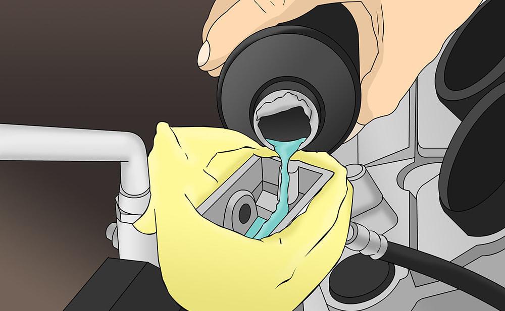 Partie 6 sur 10 : Préparer le maître-cylindre d'embrayage intégré