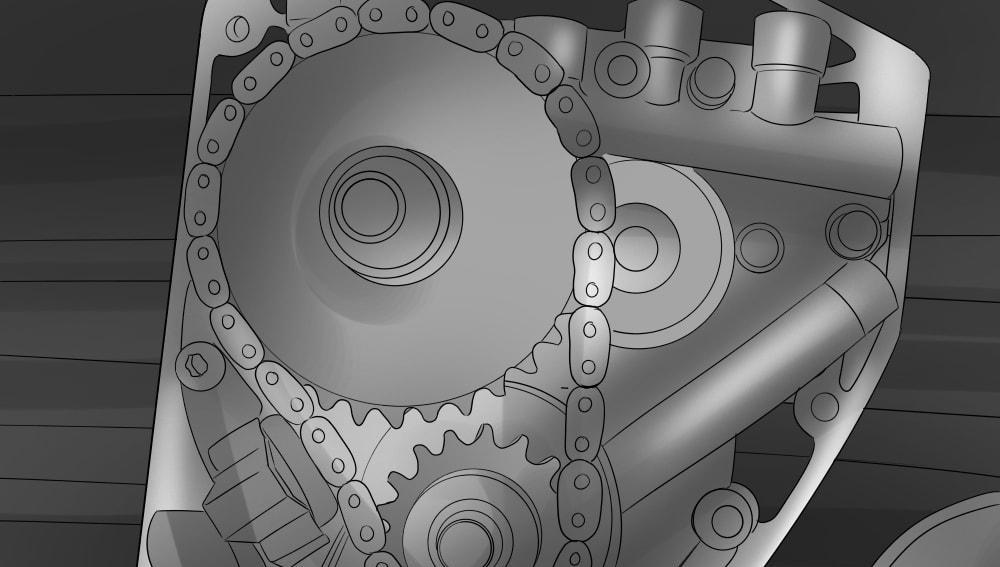 Partie 6 sur 9 : Démontage du moteur