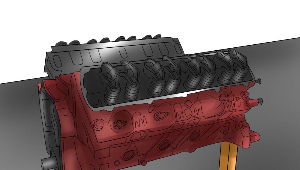 Partie 6 sur 9 : Démontage du moteur