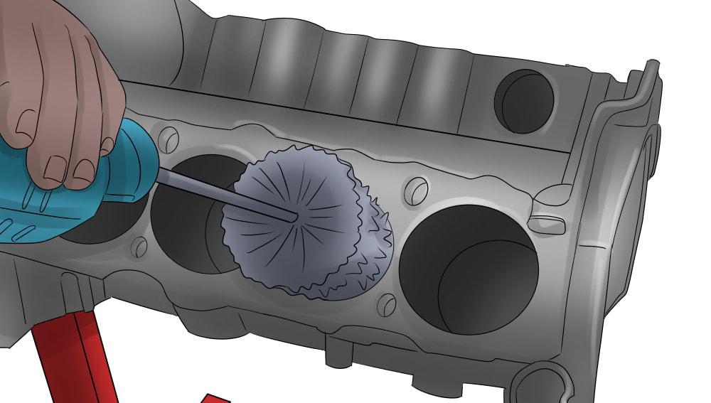 Partie 7 de 9 : Préparation du moteur et des composants pour le remontage