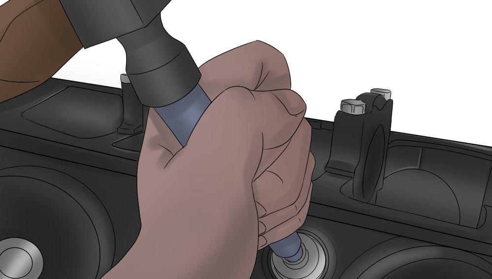 Partie 7 de 9 : Préparation du moteur et des composants pour le remontage