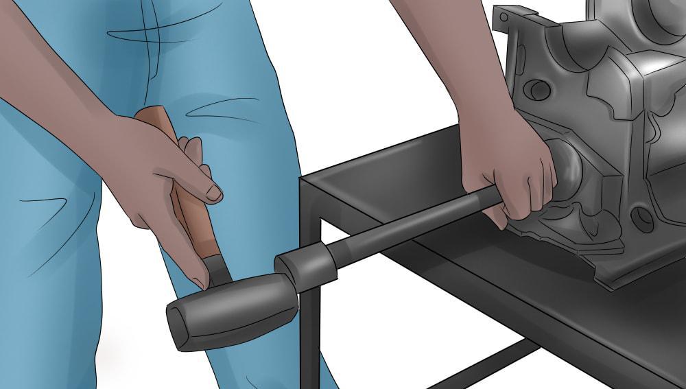 Partie 7 de 9 : Préparation du moteur et des composants pour le remontage